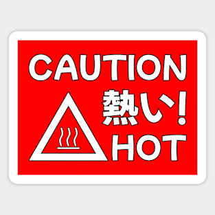 CAUTION HOT Magnet